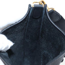 HERMES Evelyn 16 TPM Shoulder Bag Leather Black Gold Auth BA16042SV-23