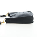 HERMES Evelyn 16 TPM Shoulder Bag Leather Black Gold Auth BA16042SV-3