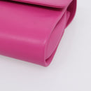 Tiffany & Co. Hand Bag Leather Pink Silver Auth BA16045V-15