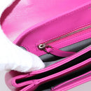 Tiffany & Co. Hand Bag Leather Pink Silver Auth BA16045V-23