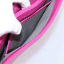 Tiffany & Co. Hand Bag Leather Pink Silver Auth BA16045V-25