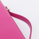 Tiffany & Co. Hand Bag Leather Pink Silver Auth BA16045V-14
