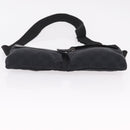 GUCCI GG Canvas Waist bag Black Silver 28566 Auth BA16046A-5