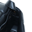 Bottega Veneta MAXI INTRECCIATO Padded Cassette Bag Leather Black Auth BA16053V-24