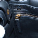 Bottega Veneta MAXI INTRECCIATO Padded Cassette Bag Leather Black Auth BA16053V-26