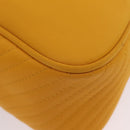 Saint Laurent Hand Bag Nylon Yellow Gold Auth BA16065A-17