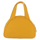 Saint Laurent Hand Bag Nylon Yellow Gold Auth BA16065A-2