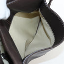 Chloe Paddington Shoulder Bag Leather 2way Brown Gold Silver Auth BA16069V-23