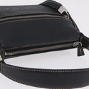 CHANEL Shoulder Bag Leather Black Silver CC Auth BA16070V-6