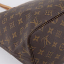 LOUIS VUITTON Monogram Neverfull MM Tote Bag M40156 LV Auth BA16072-17