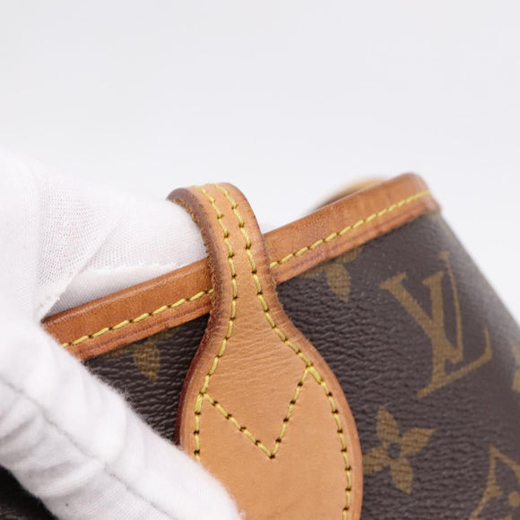 LOUIS VUITTON Monogram Neverfull MM Tote Bag M40156 LV Auth BA16072