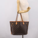LOUIS VUITTON Monogram Neverfull MM Tote Bag M40156 LV Auth BA16072-24