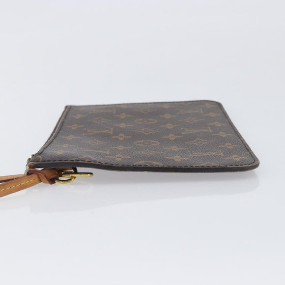 LOUIS VUITTON Monogram Neverfull MM Pouch Accessory Pouch LV Auth BA16073