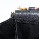 Miu Miu Chain Shoulder Wallet Leather Gold Pink Auth BA16081A-12
