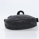 GUCCI GG Implementation Shoulder Bag Coated Canvas Black 201448 Auth BA16084-11