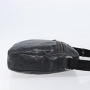 GUCCI GG Implementation Shoulder Bag Coated Canvas Black 201448 Auth BA16084-4
