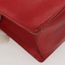 LOUIS VUITTON Epi Sac Plat PM Hand Bag Red M5274E LV Auth BA1609-16