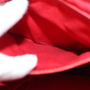 LOUIS VUITTON Epi Sac Plat PM Hand Bag Red M5274E LV Auth BA1609-20