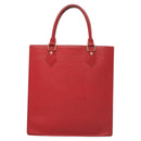 LOUIS VUITTON Epi Sac Plat PM Hand Bag Red M5274E LV Auth BA1609-13