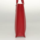 LOUIS VUITTON Epi Sac Plat PM Hand Bag Red M5274E LV Auth BA1609-3