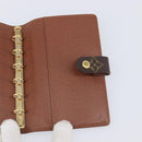 LOUIS VUITTON Monogram Agenda PM Day Planner Cover R20005 LV Auth BA16098-18
