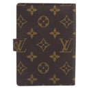 LOUIS VUITTON Monogram Agenda PM Day Planner Cover R20005 LV Auth BA16098-2
