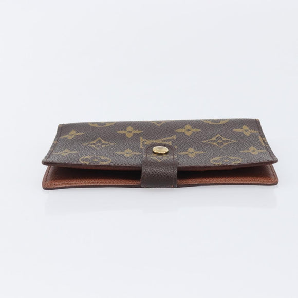 LOUIS VUITTON Monogram Agenda PM Day Planner Cover R20005 LV Auth BA16098