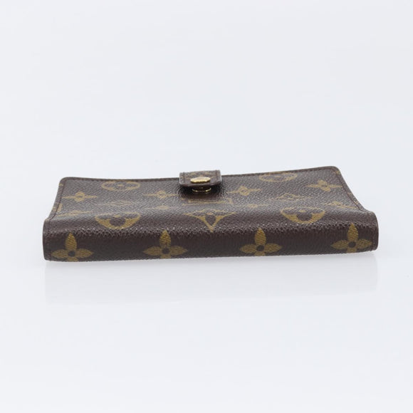 LOUIS VUITTON Monogram Agenda PM Day Planner Cover R20005 LV Auth BA16098