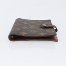 LOUIS VUITTON Monogram Agenda PM Day Planner Cover R20005 LV Auth BA16098-6