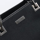 GUCCI Tote Bag Nylon Black Silver 002 1098 Auth BA16099-19