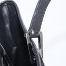GUCCI Tote Bag Nylon Black Silver 002 1098 Auth BA16099-9
