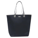 GUCCI Tote Bag Nylon Black Silver 002 1098 Auth BA16099-13