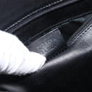 GUCCI Tote Bag Nylon Black Silver 002 1098 Auth BA16099-12