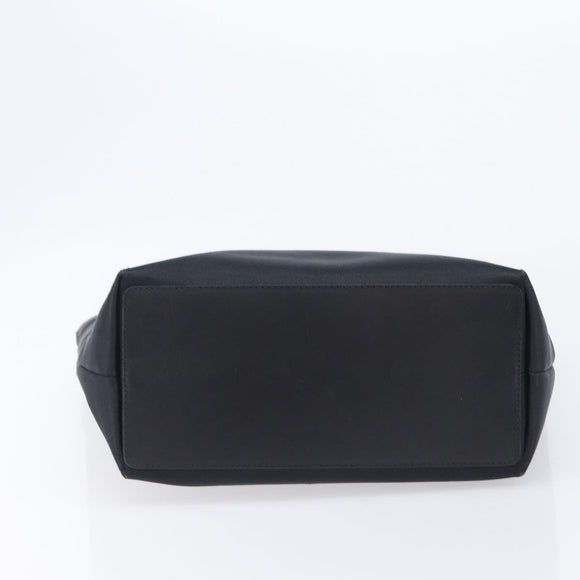 GUCCI Tote Bag Nylon Black Silver 002 1098 Auth BA16099