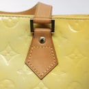 LOUIS VUITTON Monogram Vernis Houston Hand Bag Gris M91053 LV Auth BA1610-10