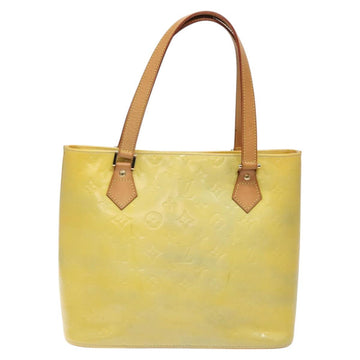 LOUIS VUITTON Monogram Vernis Houston Hand Bag Gris M91053 LV Auth BA1610 - 0