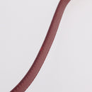 Miu Miu Shoulder Bag Leather Pink Silver Auth BA16100A-9