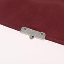 Miu Miu Shoulder Bag Leather Pink Silver Auth BA16100A-25
