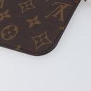 LOUIS VUITTON Monogram Neverfull PM Pouch LV Auth BA16101V-15