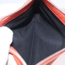 Balenciaga Navy Cabas S Tote Bag Canvas Orange Silver 339933 Auth BA16102-27