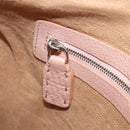 FENDI Celeria Shoulder Bag Leather Pink Silver 8BT093 Auth BA16104-24