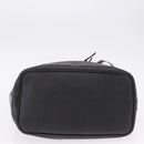 Christian Dior Trotter Shoulder Bag PVC Black Gold Tone Auth BA16105-6
