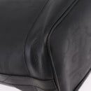 Christian Dior Trotter Shoulder Bag PVC Black Gold Tone Auth BA16105-17