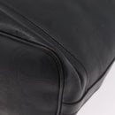 Christian Dior Trotter Shoulder Bag PVC Black Gold Tone Auth BA16105-11