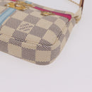 LOUIS VUITTON Damier Azur Mini Pochette Accessoires N58010 LV Auth BA16106V-15