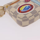 LOUIS VUITTON Damier Azur Mini Pochette Accessoires N58010 LV Auth BA16106V-16