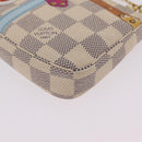 LOUIS VUITTON Damier Azur Mini Pochette Accessoires N58010 LV Auth BA16106V-17