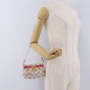 LOUIS VUITTON Damier Azur Mini Pochette Accessoires N58010 LV Auth BA16106V-21