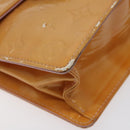 LOUIS VUITTON Vernis Spring Street Hand Bag Marshmallow Pink M91033 Auth BA1611-16