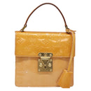 LOUIS VUITTON Vernis Spring Street Hand Bag Marshmallow Pink M91033 Auth BA1611-13